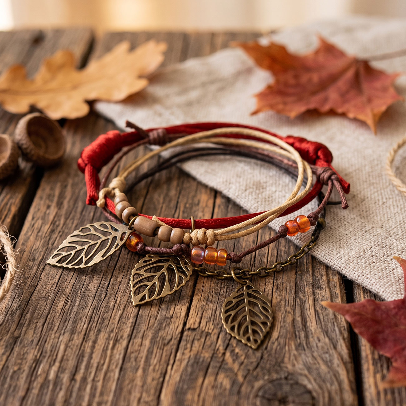 Falling Leaves Bracelet Style Pack, marketing photo 8