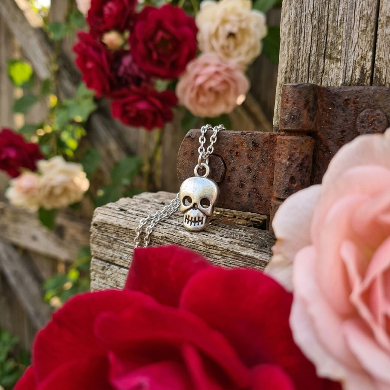Skull Necklace — marketing