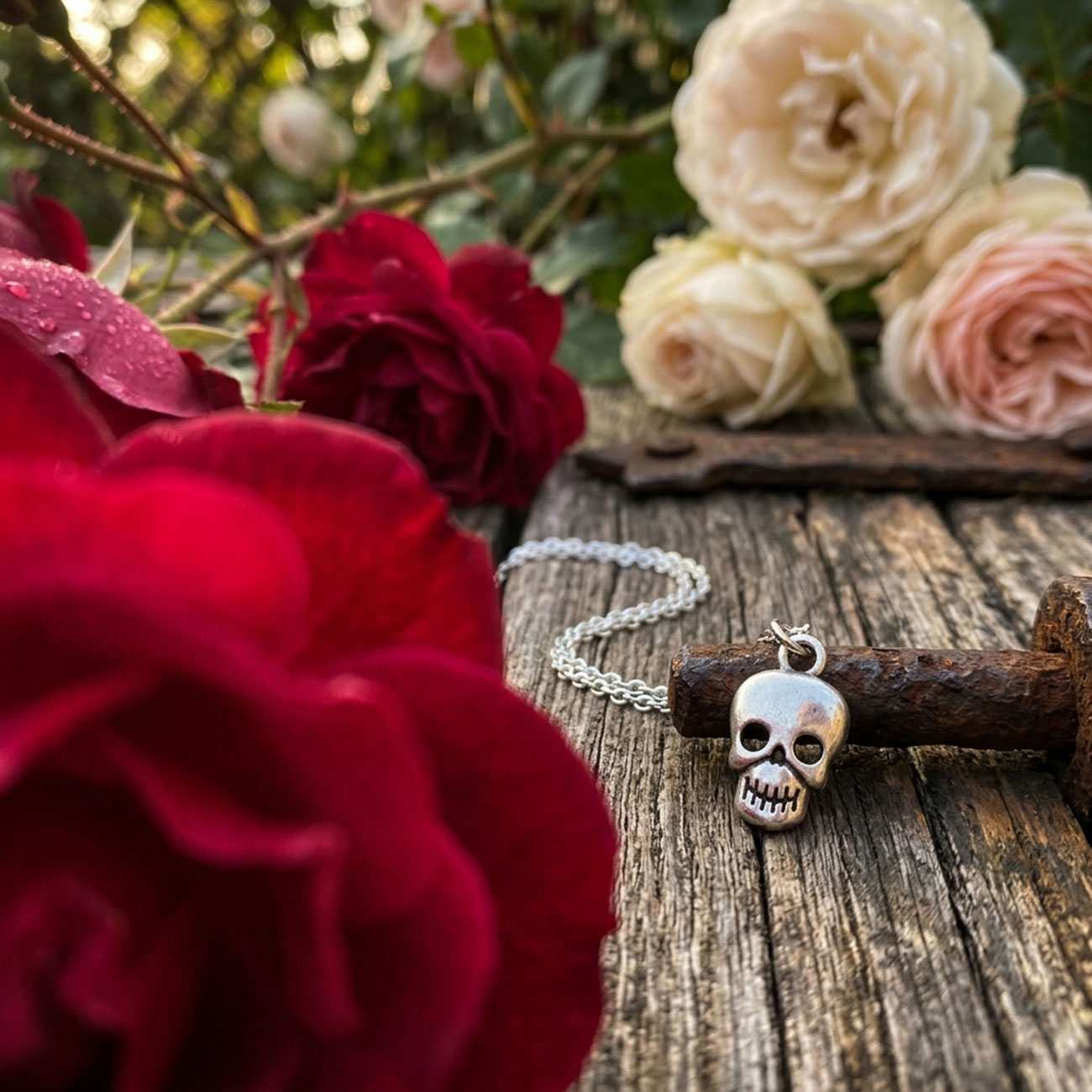 Skull Necklace — marketing