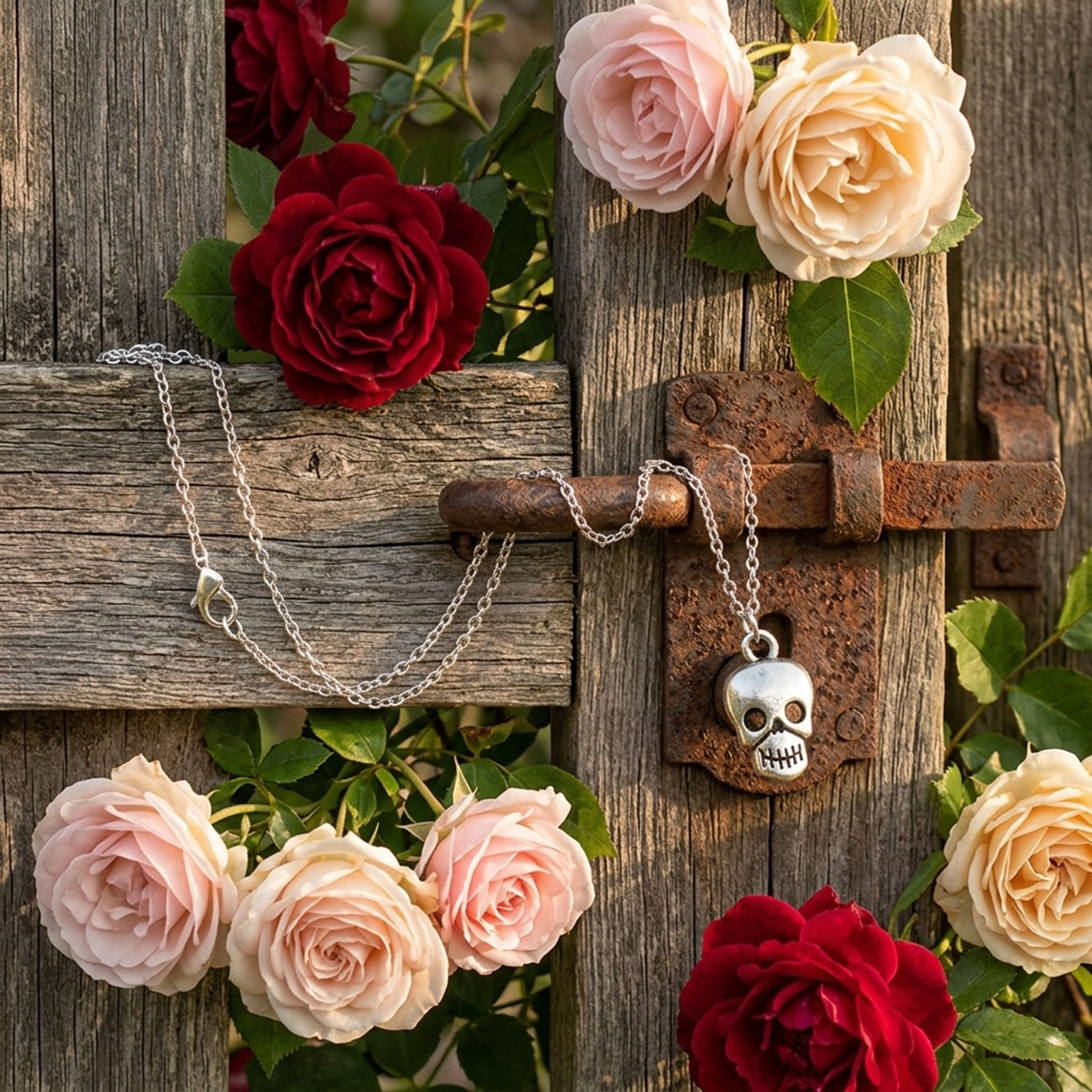 Skull Necklace — marketing
