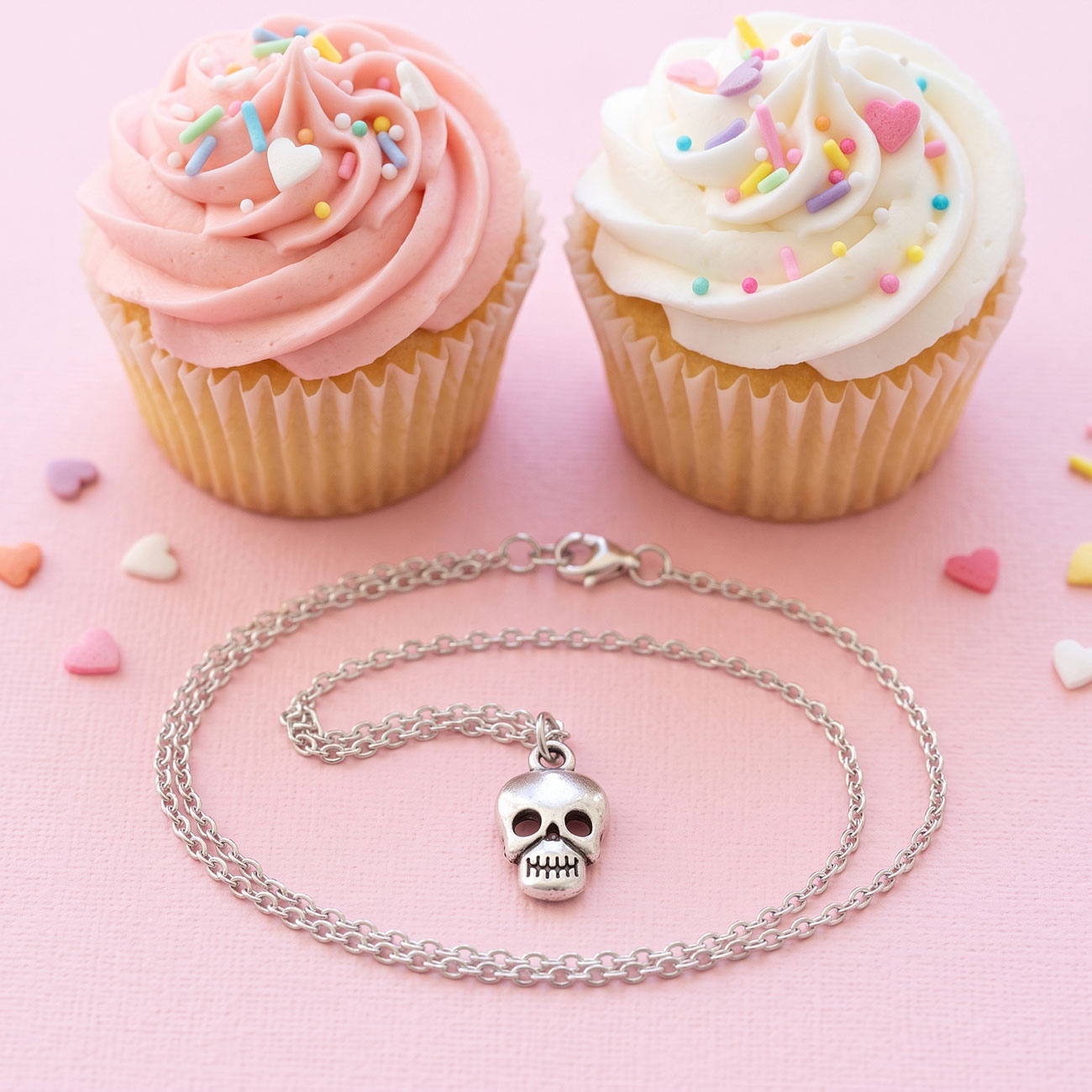 Skull Necklace — marketing