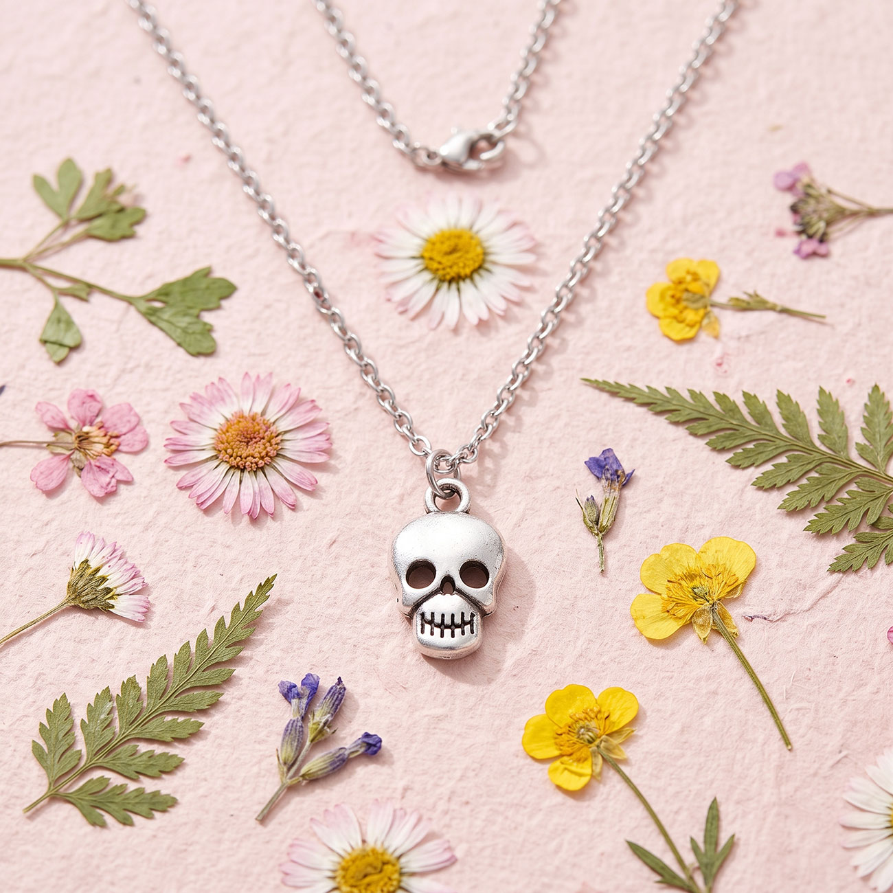Skull Necklace — marketing