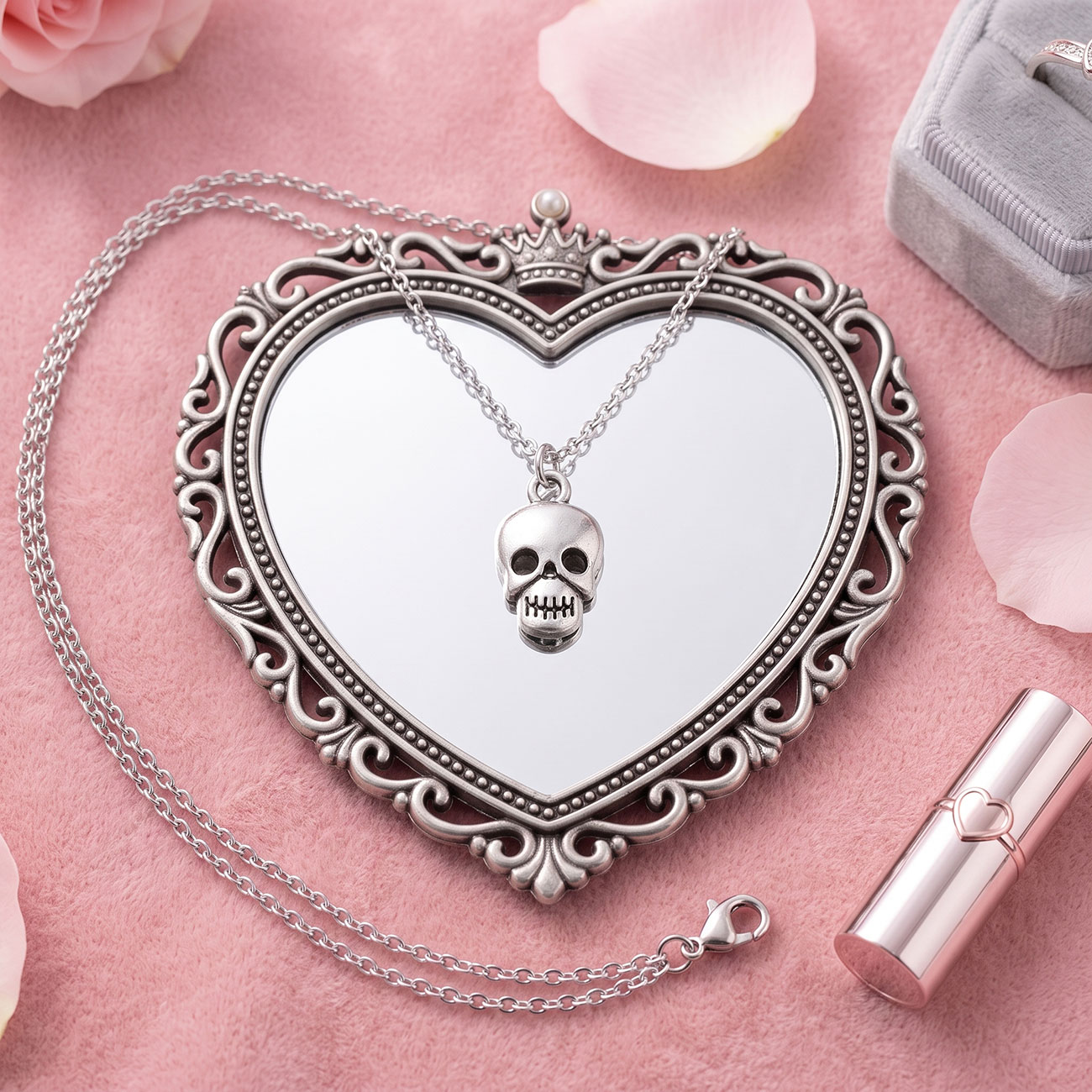 Skull Necklace — marketing