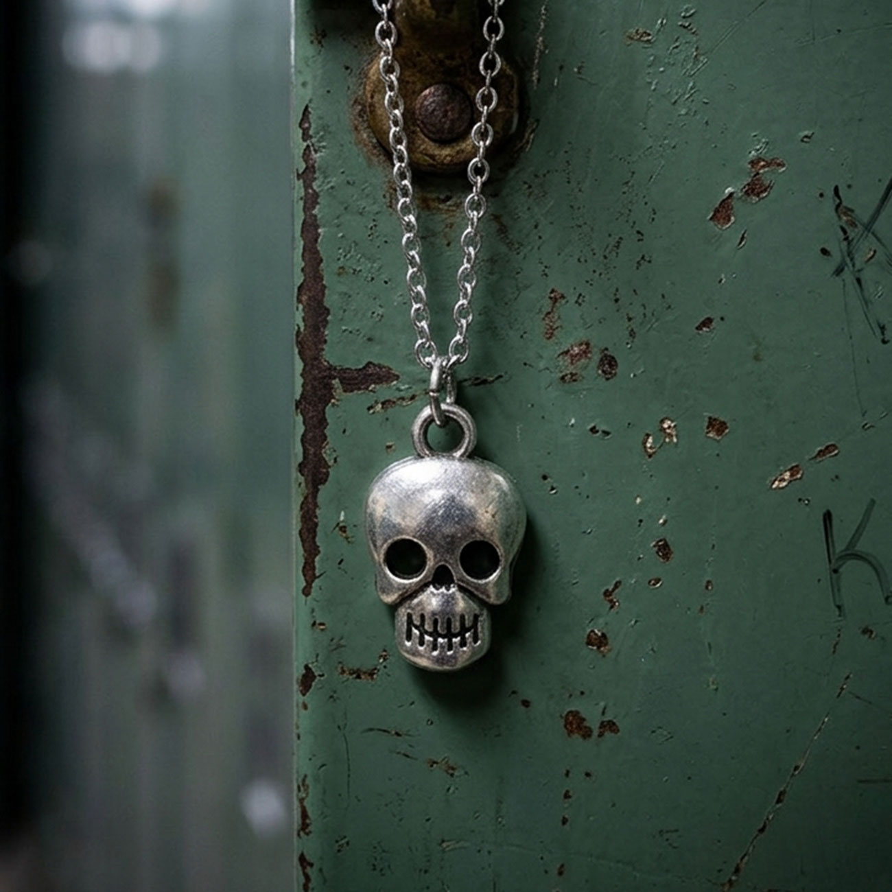 Skull Necklace — marketing