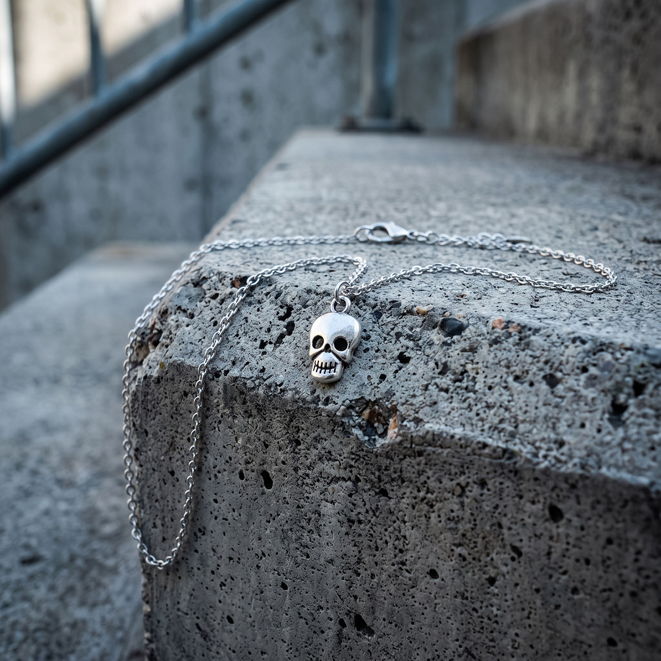 Skull Necklace — marketing