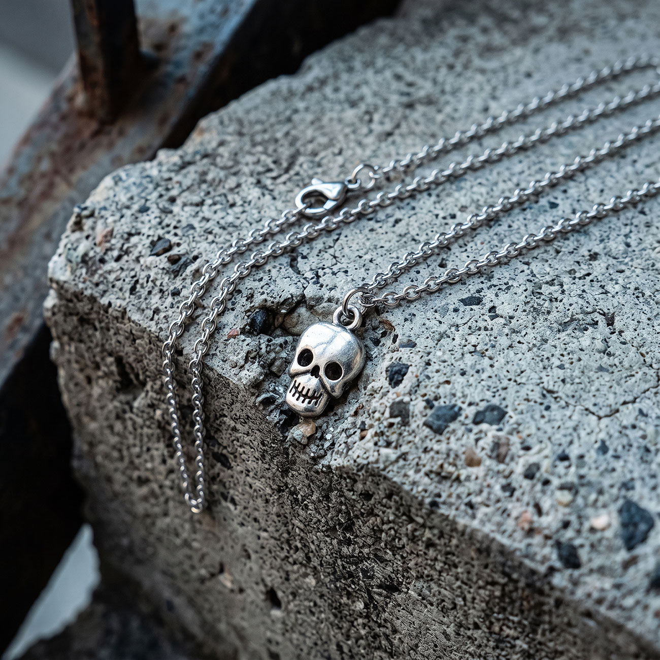 Skull Necklace — marketing