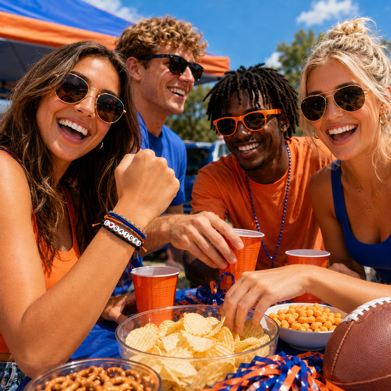 I Heart Gators Bracelet Stack • Game Day — marketing