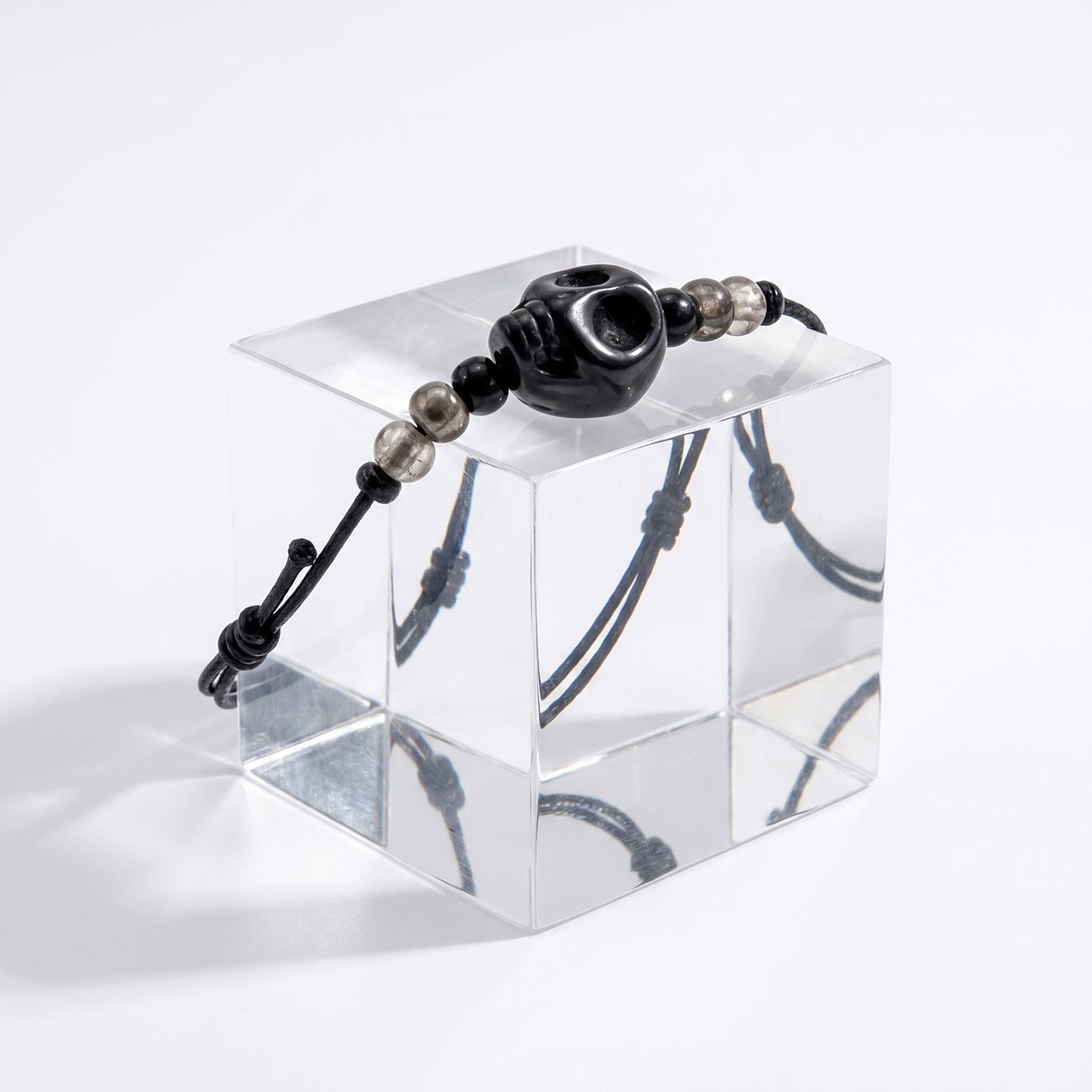 Skull Bracelet • Black — marketing
