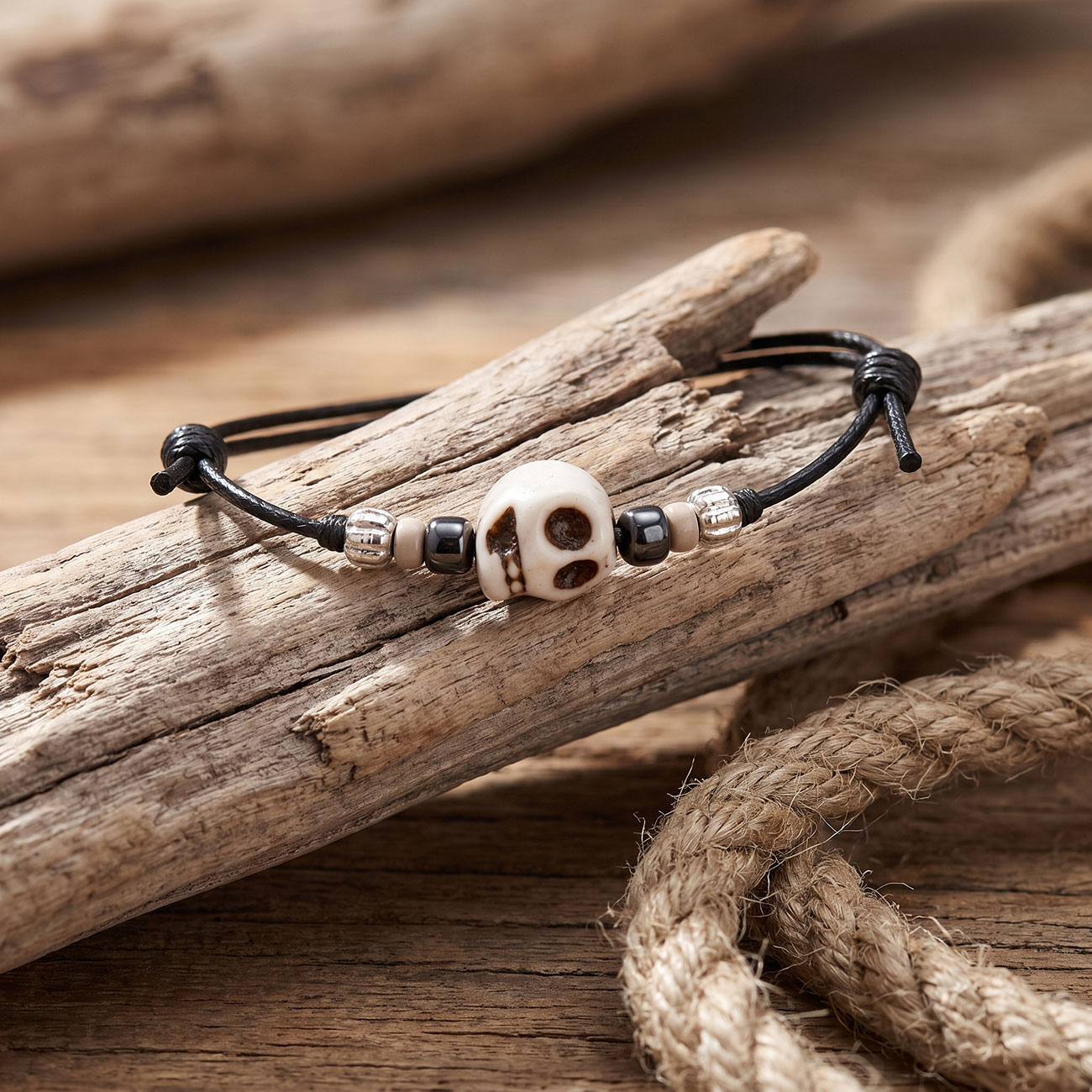 Skull Bracelet • Pirate — marketing photo 7