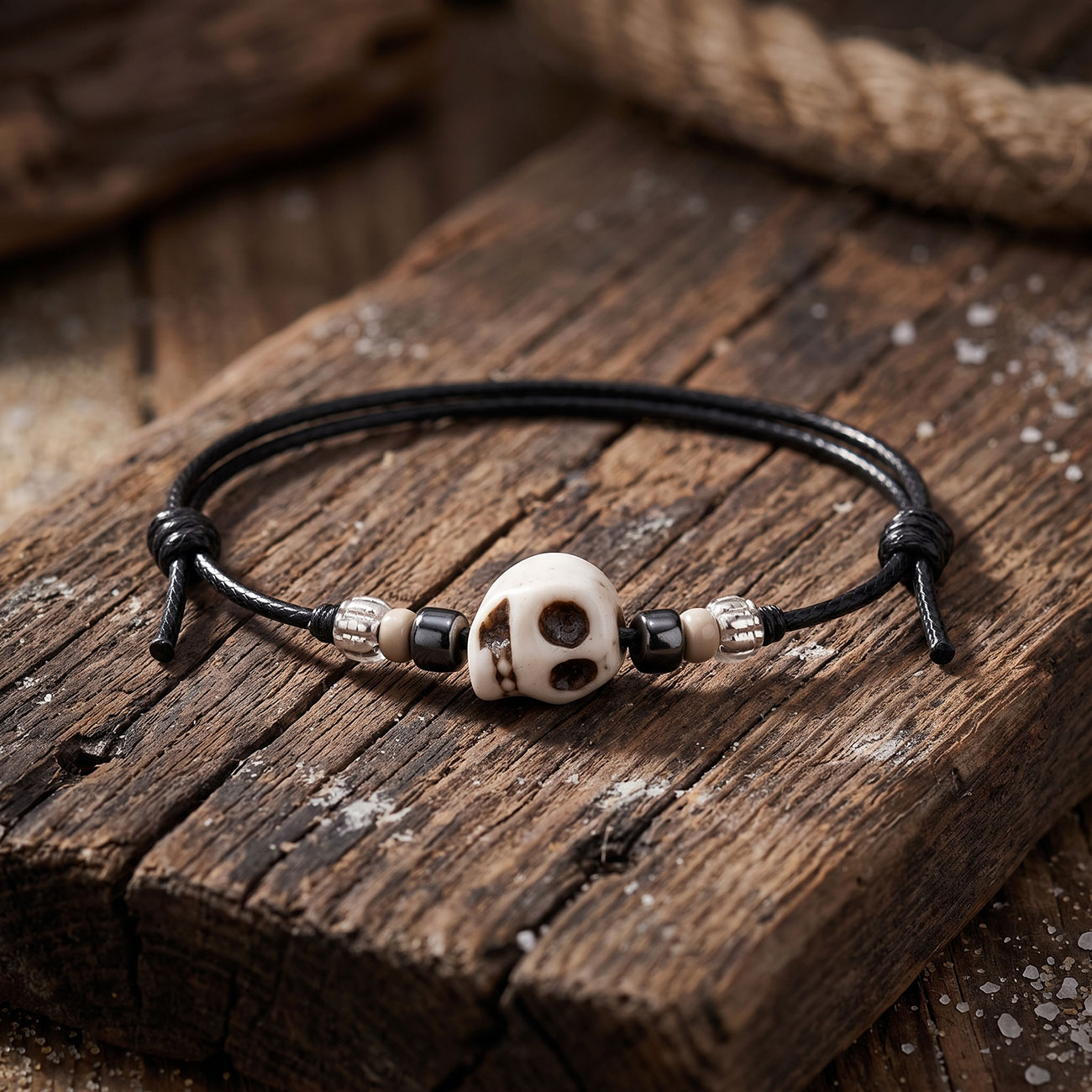 Skull Bracelet • Pirate — marketing photo 2
