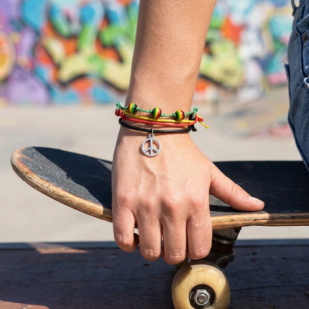 Island Vibe Peace Bracelet Style Pack — marketing photo 2