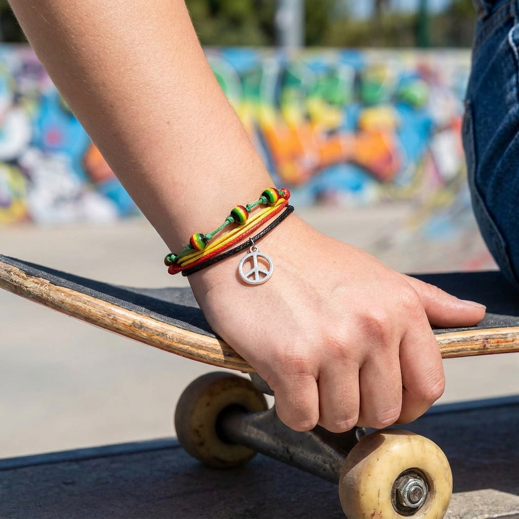Island Vibe Peace Bracelet Style Pack — marketing photo 3