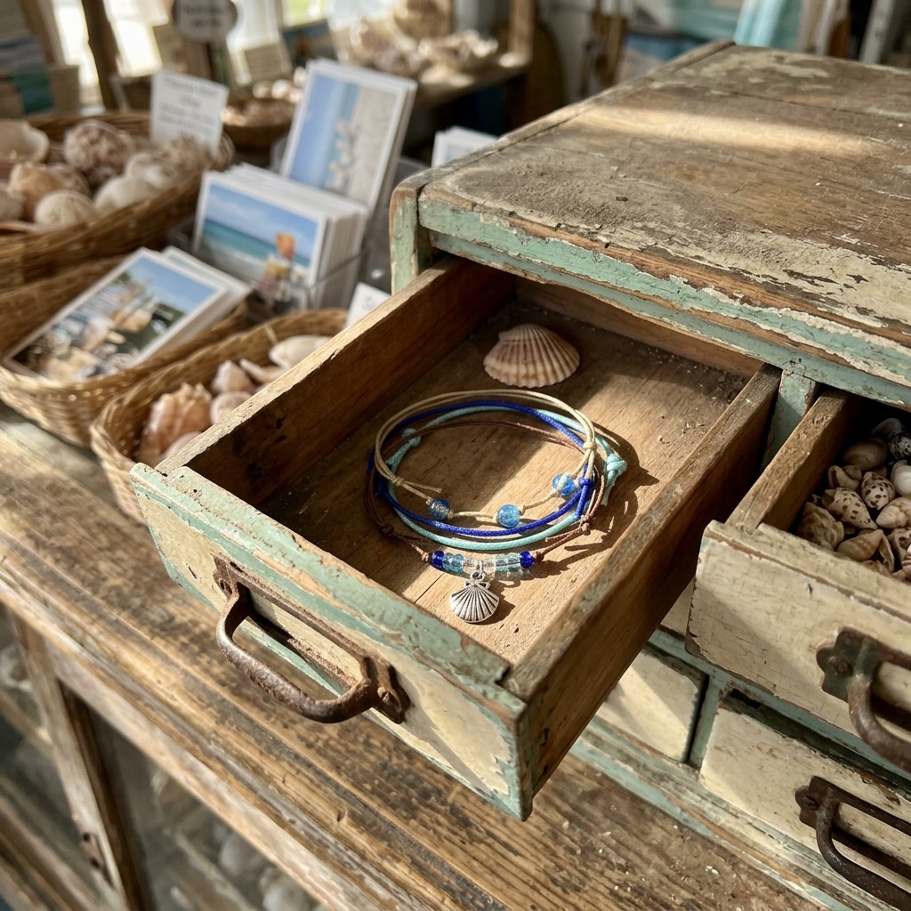 Find a sweet reminder of your beach adventures in the Seashell Bracelet Style Pack
