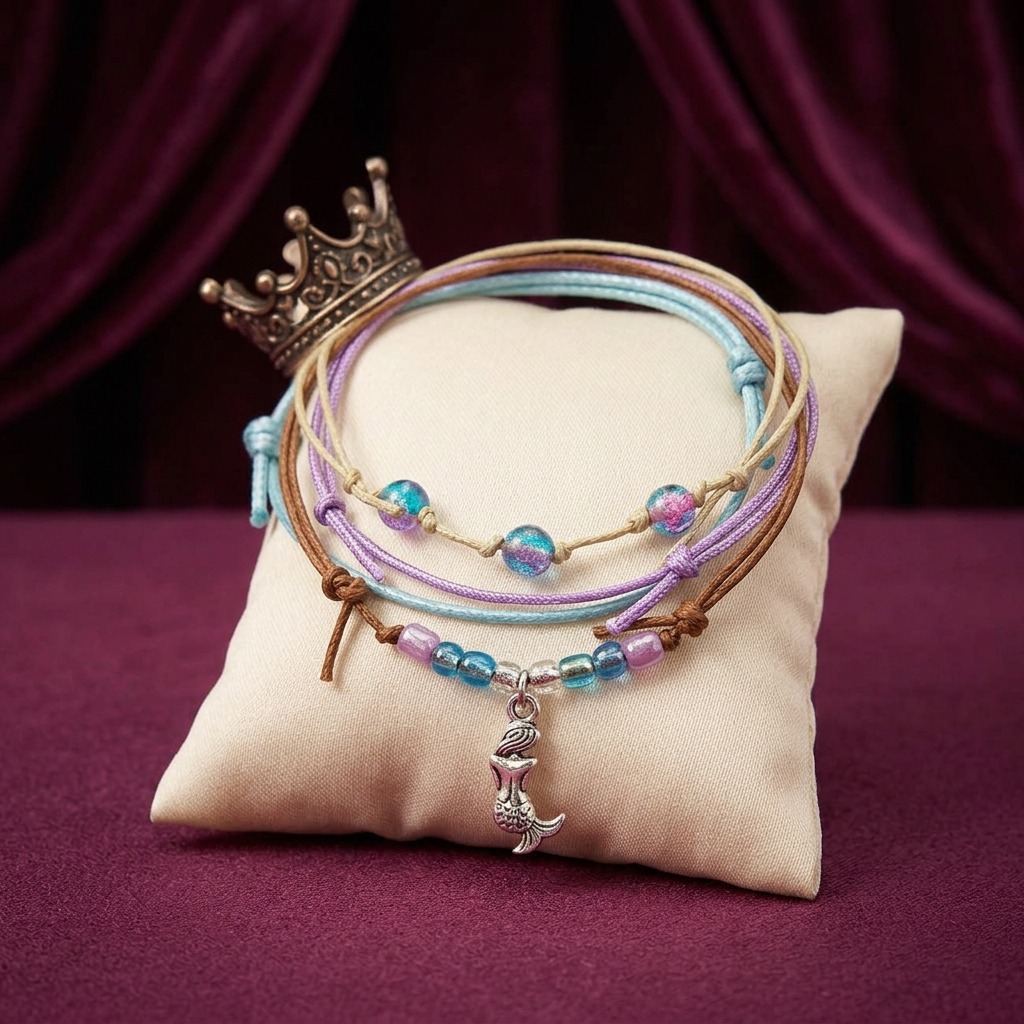 Your Mermaid Bracelet Style Pack gives your bracelet collection a playful sea princess twist