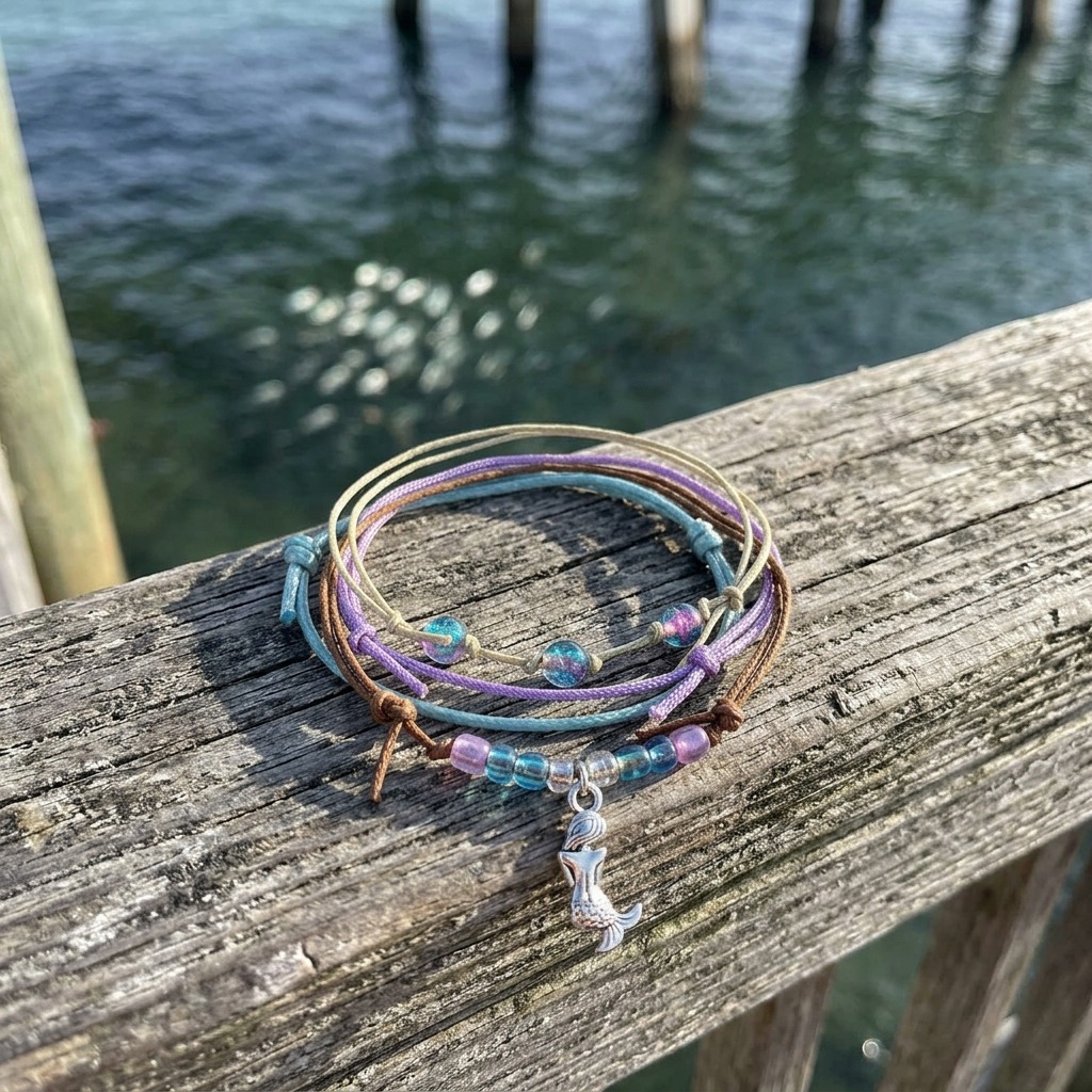 Your Mermaid Bracelet Style Pack brings ocean fantasy to your favorite coastal adventures
