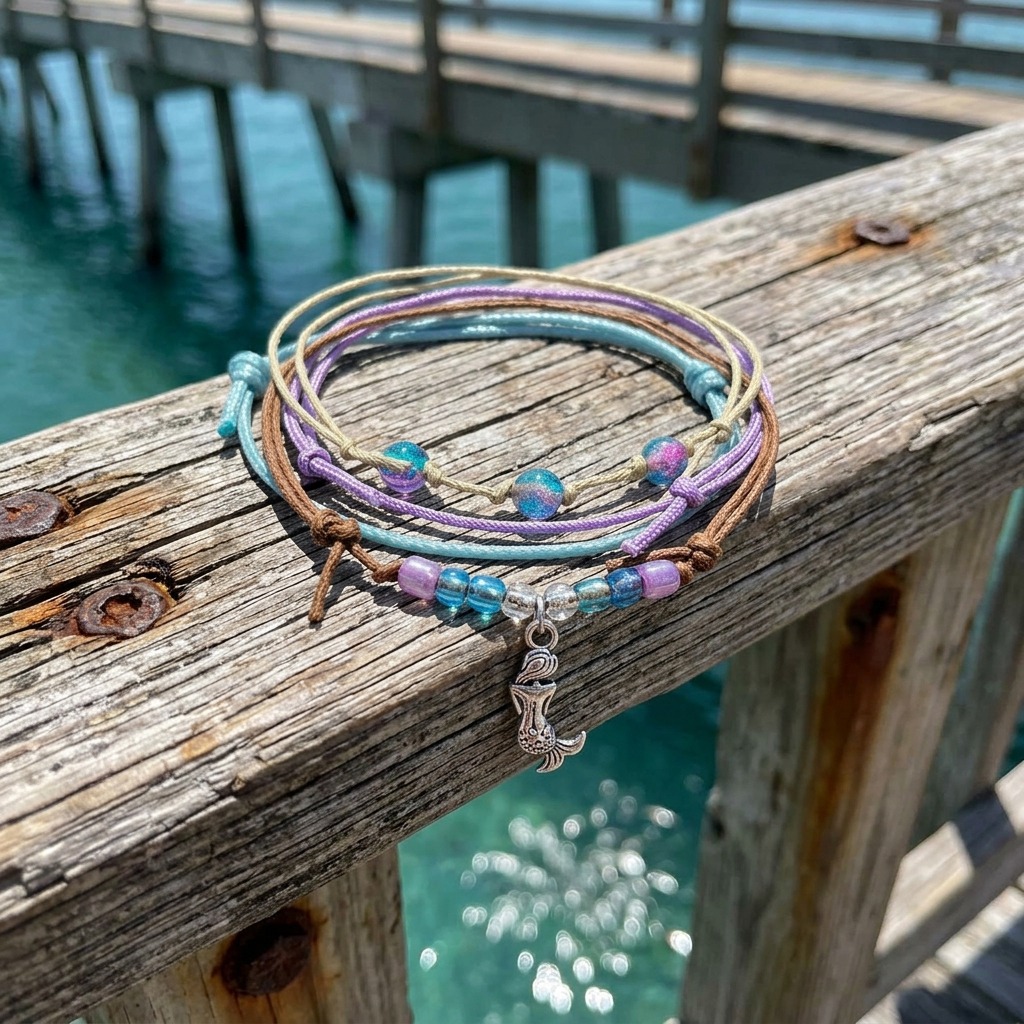 Your Mermaid Bracelet Style Pack brings ocean fantasy to your favorite coastal adventures