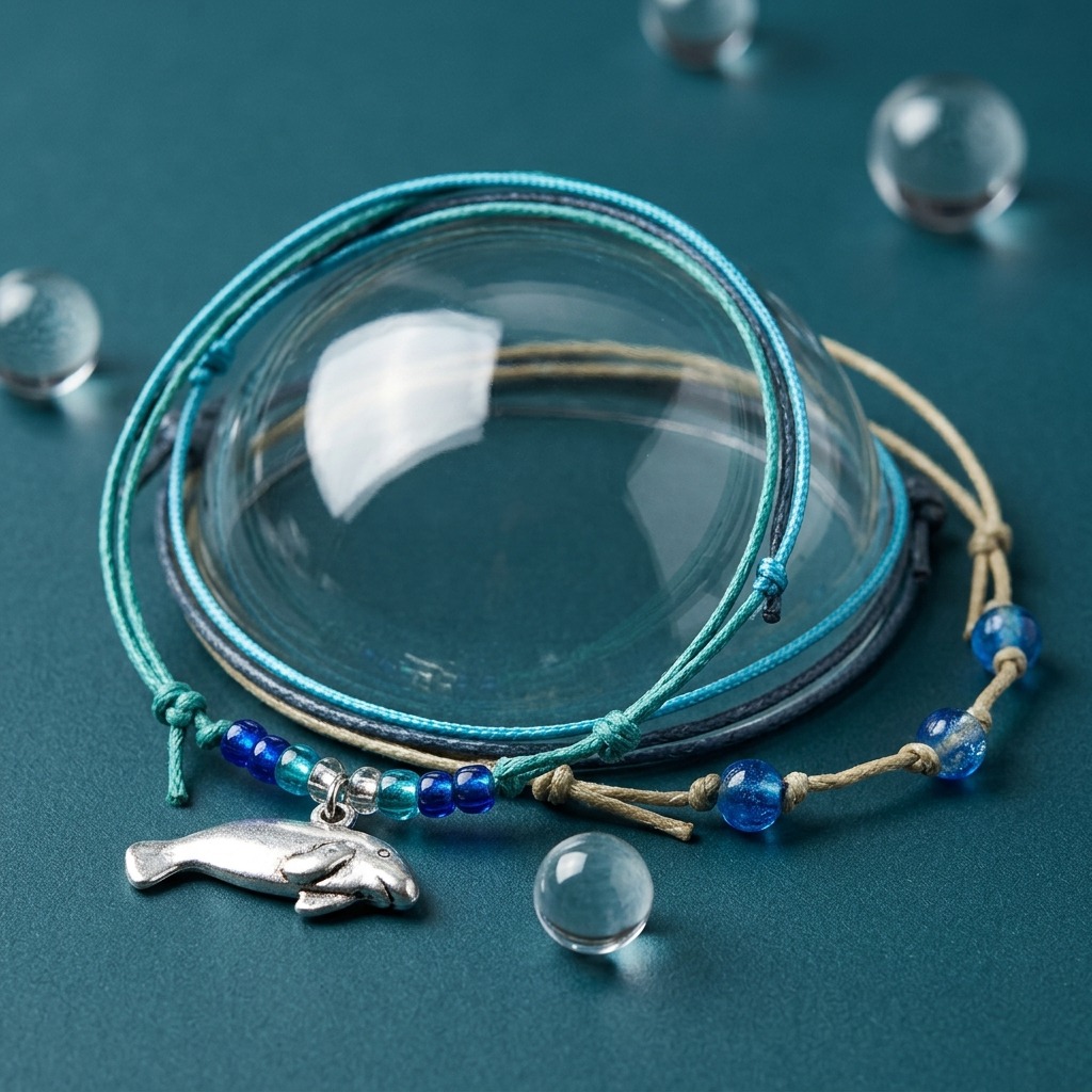 Add a bubbly Florida twist to your bracelet collection with the Manatee Bracelet Style Pack