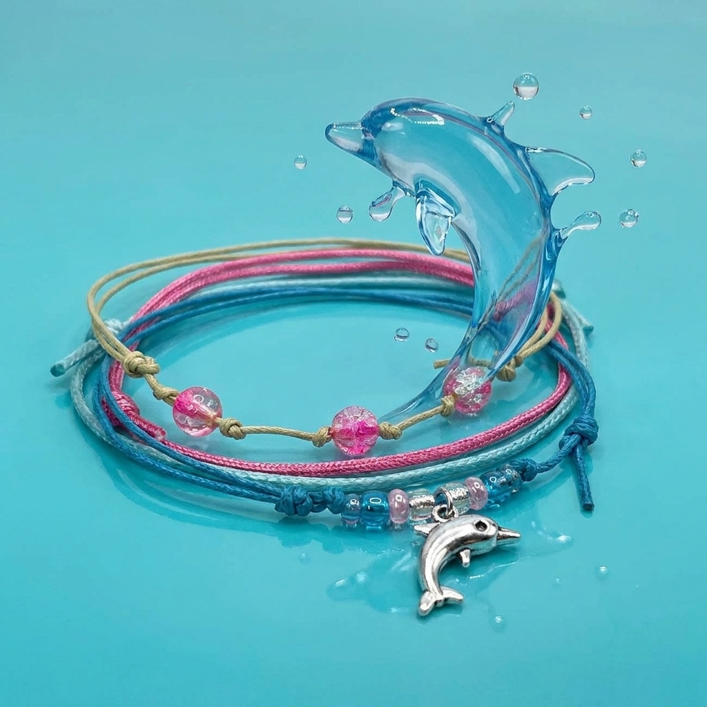 Dolphin Bracelet Style Pack • Pink
