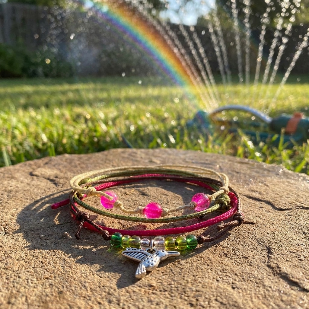 Celebrate the happy little surprises outside your door with the Hummingbird Bracelet Style Pack