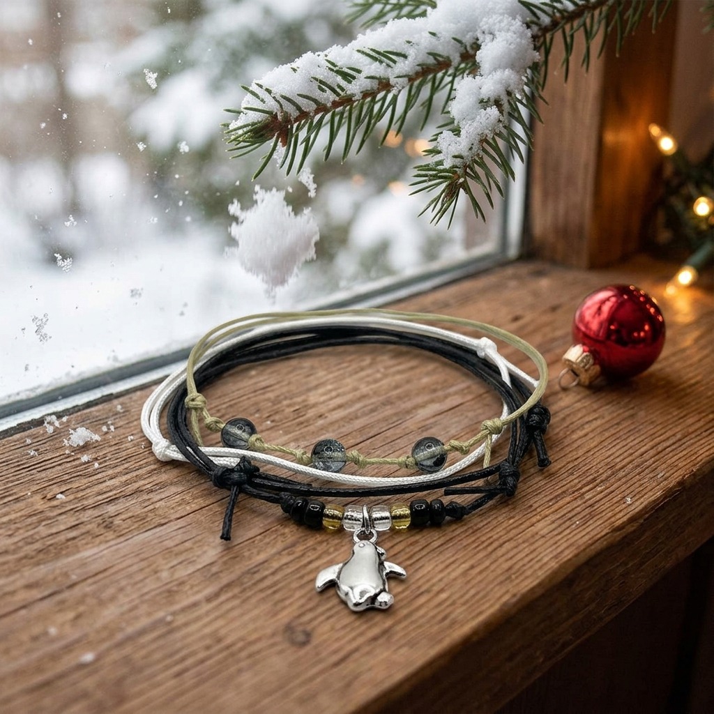 Your Penguin Bracelet Style Pack brings a playful animal-lover touch to the holiday season