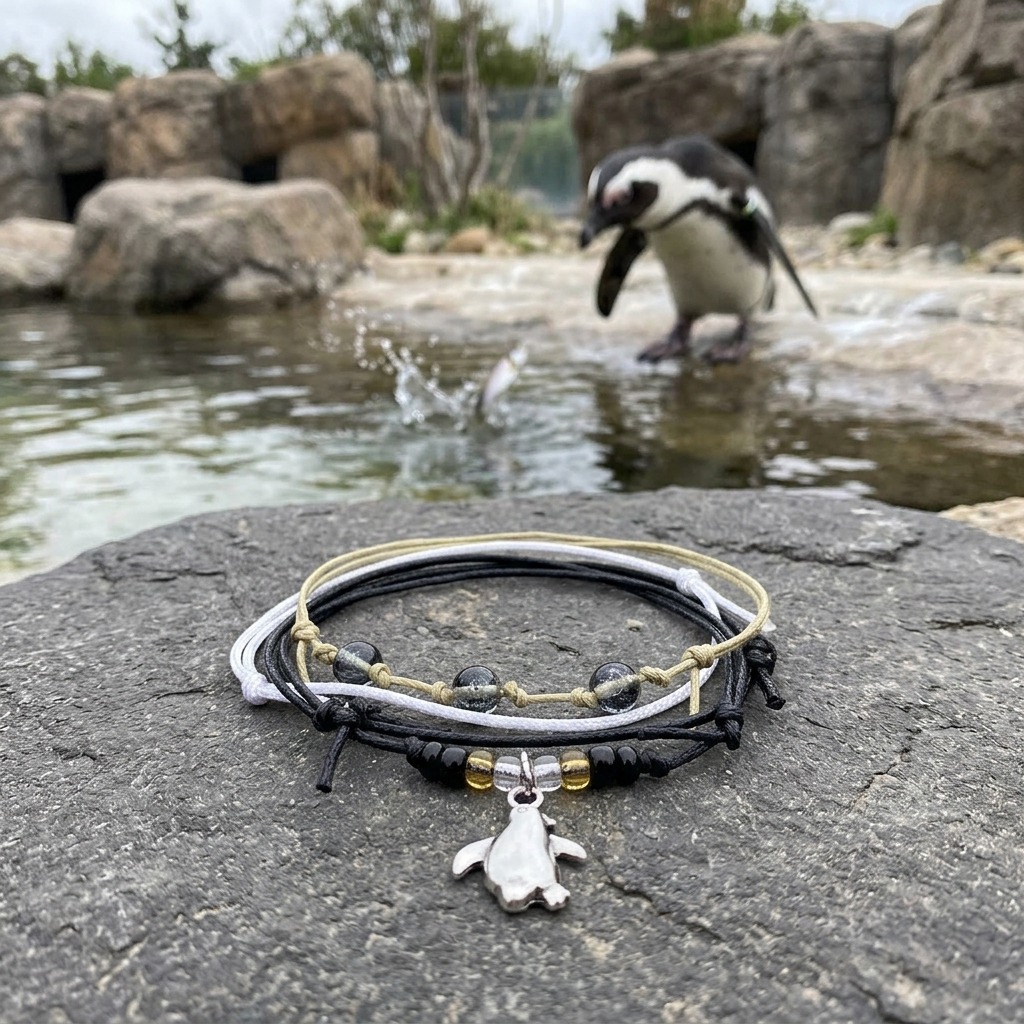 Your Penguin Bracelet Style Pack is ready for a little fishy fun inspired by everyone's favorite waddling bird