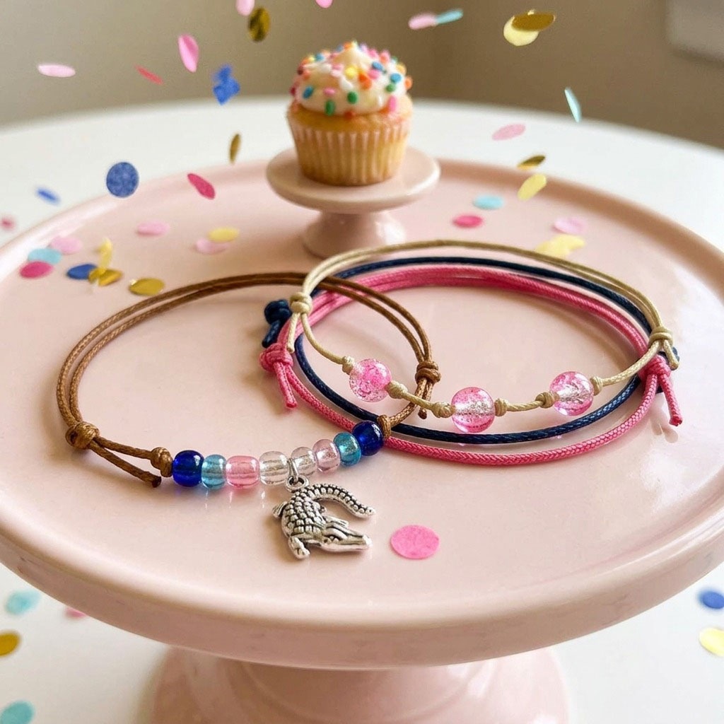 Alligator Bracelet Style Pack • Pink