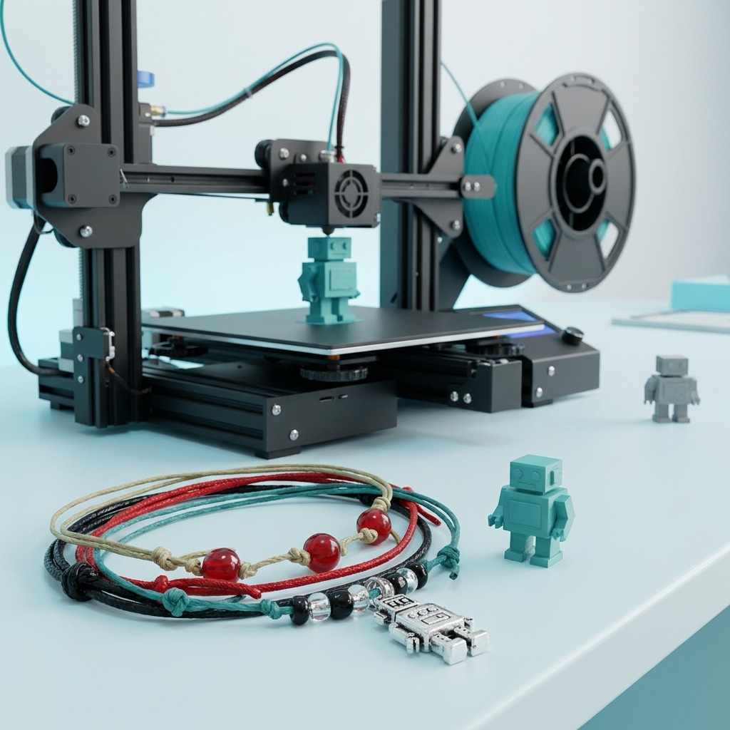 Your Robot Bracelet Style Pack celebrates your love of making things with a silver-tone robot charm and four colorful adjusta