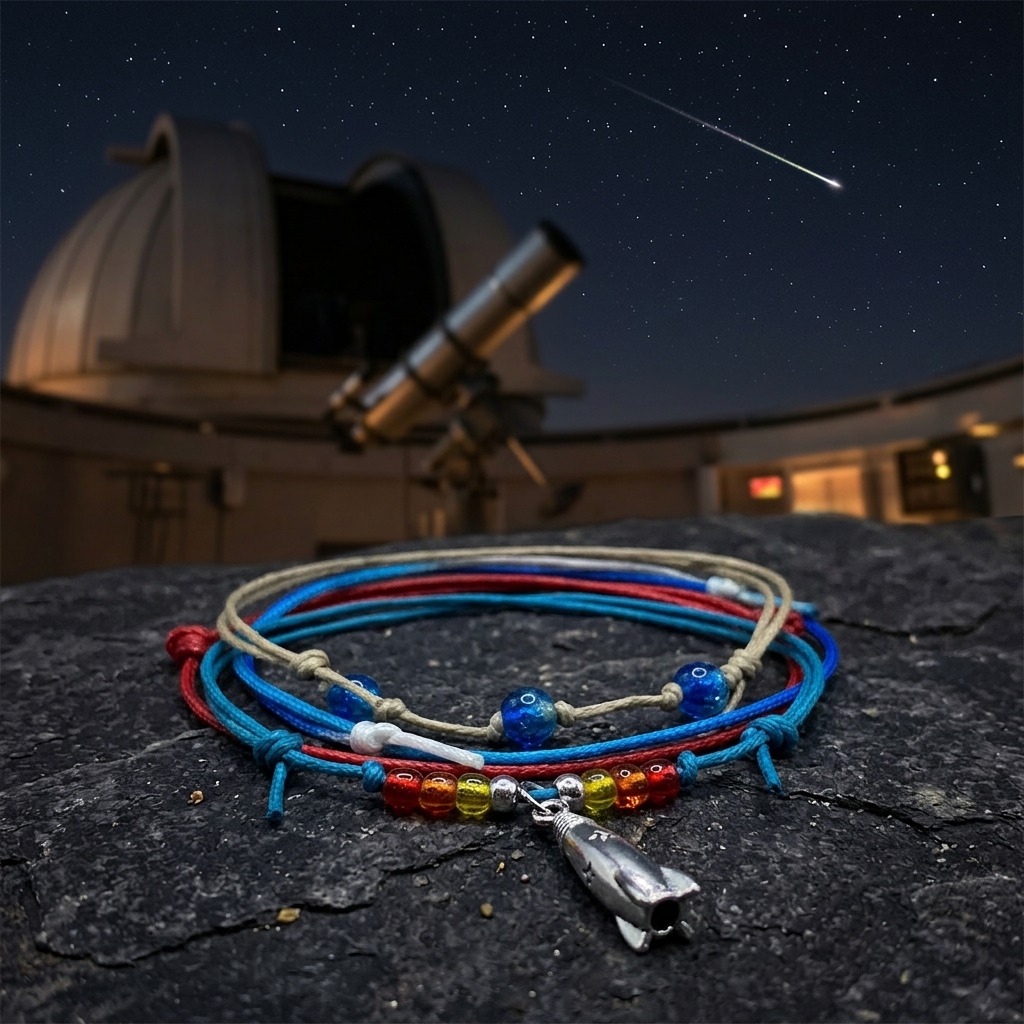 Your Rocket Bracelet Style Pack brings your love of astronomy into your everyday stack with four adjustable bracelets and a s