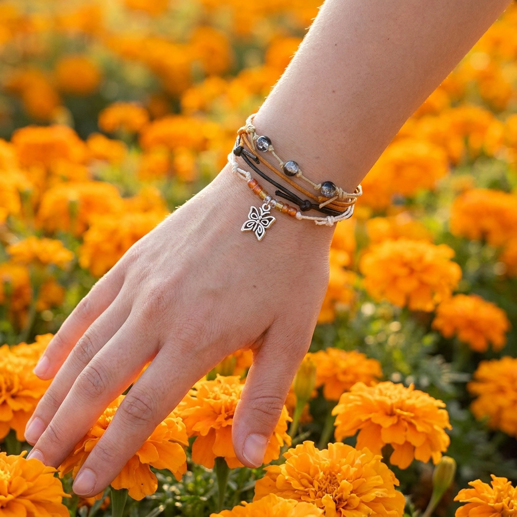 Orange Butterfly Bracelet Style Pack — marketing photo 7