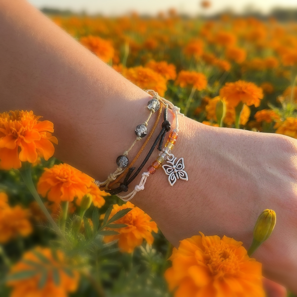 Orange Butterfly Bracelet Style Pack — marketing photo 8
